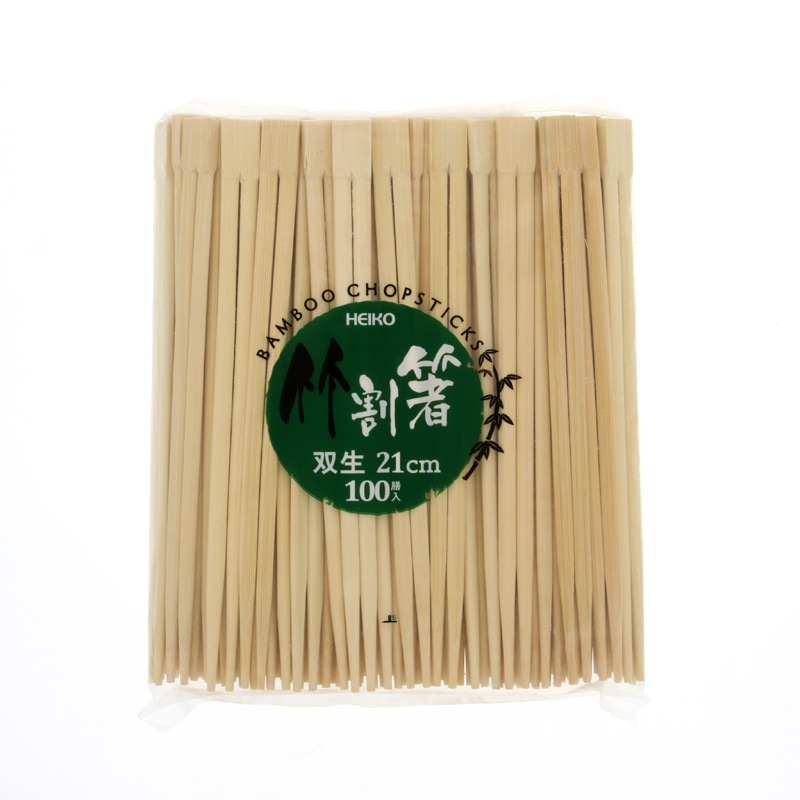 HEIKO 竹割箸 21cm 双生 100膳