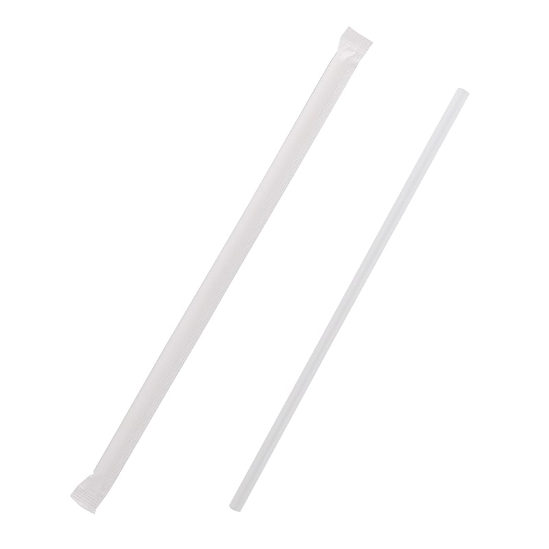 HEIKO ストレートストロー 6×21 単袋 クリア 200本